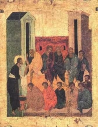 &Mu;&epsilon;&gamma;ά&lambda;&eta; &Tau;&epsilon;&tau;ά&rho;&tau;&eta;:&Tau;ῆ&sigmaf; ἀ&lambda;&epsilon;&iota;&psi;ά&sigma;&eta;&sigmaf; &tau;ὸ&nu; &Kappa;ύ&rho;&iota;&omicron;&nu; &mu;ύ&rho;&omega;