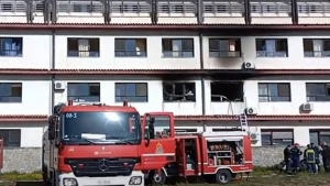 Φωτιά στο νοσοκομείο Παπανικολάου:Ενας νεκρός, ένας βαριά τραυματισμένος και 4 εγκαυματίες