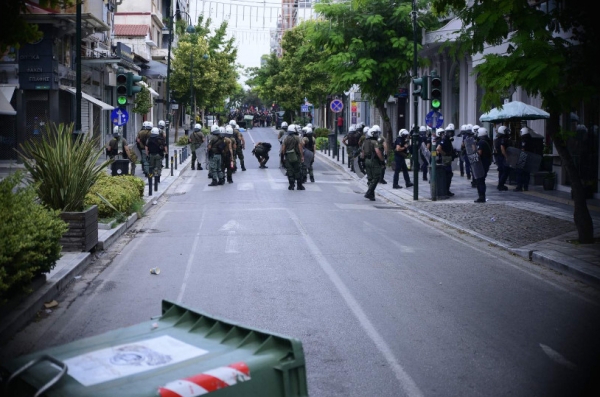 Οργή για τις πλημμύρες-Πεδίο μάχης η Λάρισα κατά την πανθεσσαλική πορεία διαμαρτυρίας