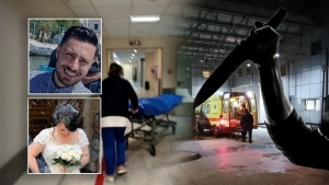 &Delta;&iota;&pi;&lambda;ό &phi;&omicron;&nu;&iota;&kappa;ό &sigma;&tau;&eta; &Mu;&alpha;&kappa;&rho;&upsilon;&nu;ί&tau;&sigma;&alpha;: &laquo;&Beta;&omicron;ή&theta;&epsilon;&iota;&alpha;, έ&chi;&epsilon;&iota; έ&rho;&theta;&epsilon;&iota; &nu;&alpha; &mu;&alpha;&sigmaf; &sigma;&kappa;&omicron;&tau;ώ&sigma;&epsilon;&iota;&raquo; - &Tau;&omicron; &tau;&eta;&lambda;&epsilon;&phi;ώ&nu;&eta;&mu;&alpha; &tau;&eta;&sigmaf; 28&chi;&rho;&omicron;&nu;&eta;&sigmaf; &pi;&rho;&iota;&nu; &tau;&eta;&nu; &epsilon;&pi;ί&theta;&epsilon;&sigma;&eta;