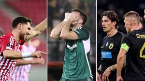 Europa League:Με «βροχή» από γκολ ο Ολυμπιακός συνεχίζει στο Conference-Οδυνηρός αποκλεισμός για ΠΑΟ και ΑΕΚ