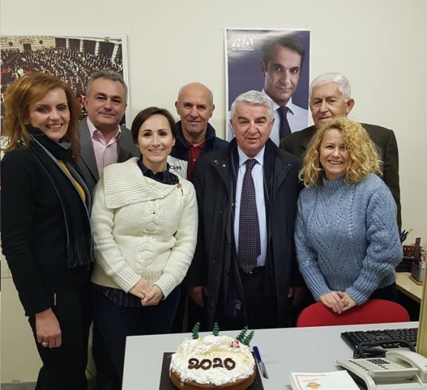 Με αισιοδοξία για το νέο έτος ο Θανάσης Μπούρας και οι συνεργάτες του