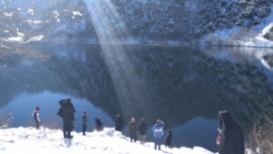 Αργιθέα:Εορτή των Θεοφανείων στην Μονή Σπηλιάς και την Λίμνη Στεφανιάδας
