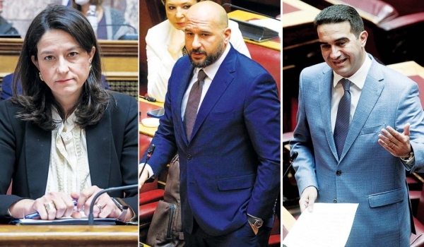 Κόντρες σε υψηλούς τόνους και στη Βουλή για τα αίτια της τραγωδίας στα Τέμπη