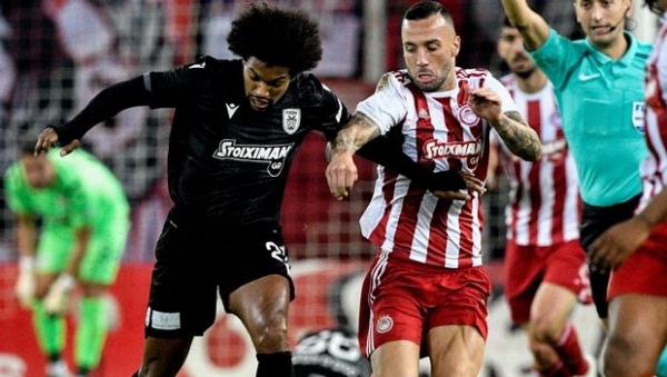 Ολυμπιακός - ΠΑΟΚ 1-1: Από ένα ημίχρονο, από έναν βαθμό