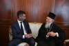 &Tau;&eta;&nu; &epsilon;&upsilon;&chi;ή &tau;&omicron;&upsilon; &Omicron;&iota;&kappa;&omicron;&upsilon;&mu;&epsilon;&nu;&iota;&kappa;&omicron;ύ &Pi;&alpha;&tau;&rho;&iota;ά&rho;&chi;&eta; &Beta;&alpha;&rho;&theta;&omicron;&lambda;&omicron;&mu;&alpha;ί&omicron;&upsilon; &pi;ή&rho;&epsilon; &omicron; &Kappa;ώ&sigma;&tau;&alpha;&sigmaf; &Mu;&pi;&alpha;&kappa;&omicron;&gamma;&iota;ά&nu;&nu;&eta;&sigmaf;