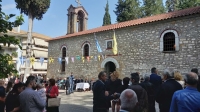&Alpha;&gamma;&rho;ί&nu;&iota;&omicron;: &Eta; &mu;&epsilon;&gamma;ά&lambda;&eta; &gamma;&iota;&omicron;&rho;&tau;ή &tau;&omicron;&upsilon; &pi;&omicron;&lambda;&iota;&omicron;ύ&chi;&omicron;&upsilon; &Alpha;&gamma;ί&omicron;&upsilon; &Chi;&rho;&iota;&sigma;&tau;&omicron;&phi;ό&rho;&omicron;&upsilon; &gamma;&epsilon;&mu;ί&zeta;&epsilon;&iota; &tau;&eta;&nu; &pi;ό&lambda;&eta; &zeta;&omega;ή &kappa;&alpha;&iota; &pi;ί&sigma;&tau;&eta;