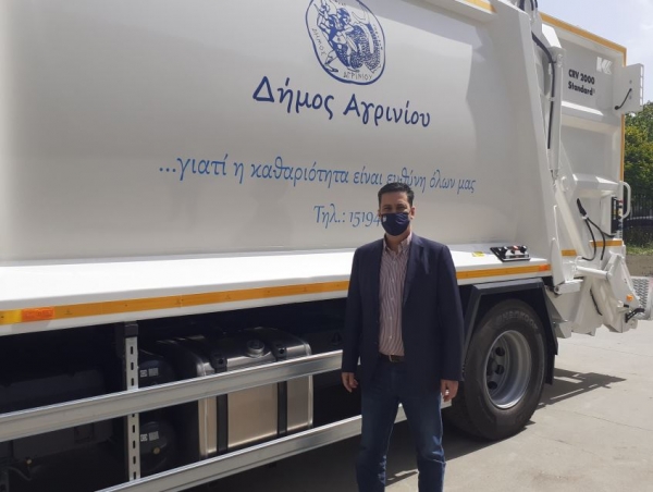 Αγρίνιο:Ενισχύεται ο τομέας της καθαριότητας -Προμήθεια έξι νέων απορριμματοφόρων